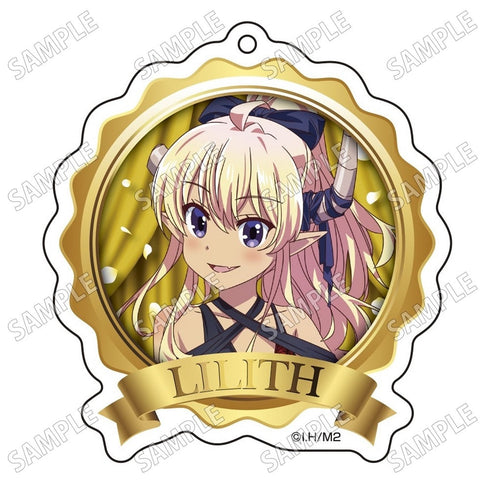『まちカドまぞく 2丁目』描き下ろしアクリルキーホルダー【パーティードレスver.】3リリス【202504再販】